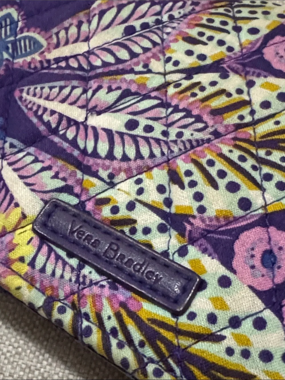 Vera Bradley batik leaves